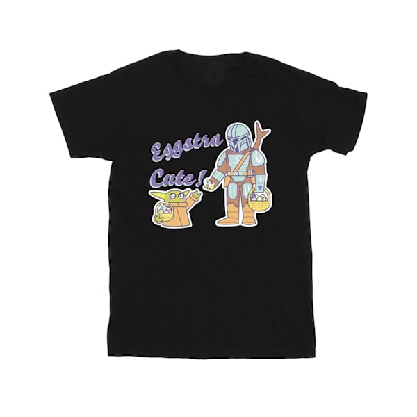 Star Wars The Mandalorian Eggstra Cute Grogu T-shirt för män 4XL B Black 4XL
