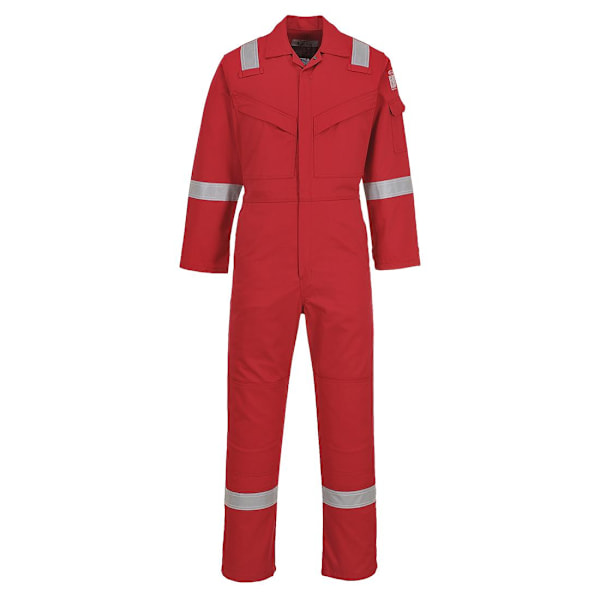 Portwest Unisex Aberdeen Overall 40R Röd Red 40R