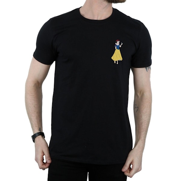 Disney Princess Herr Snow White Bröst T-shirt L Svart Black L