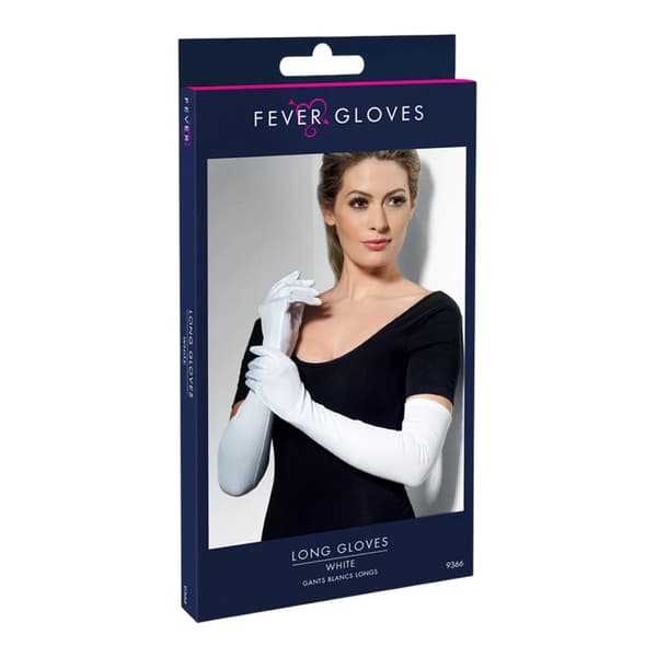 Fever Unisex Vuxenhandskar One Size Vit White One Size
