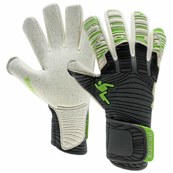 Precision Unisex Vuxen Elite 2.0 Quartz Målvaktshandskar 10 Gr Grey/Green/White 10