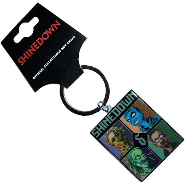 Shinedown Monsters Fototryck Nyckelring Storlek: One Size Flerfärgad Multicoloured One Size