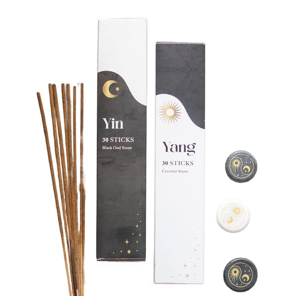 Something Different Yin Yang Rökelsepinnar Set (60-pack) På Brown One Size
