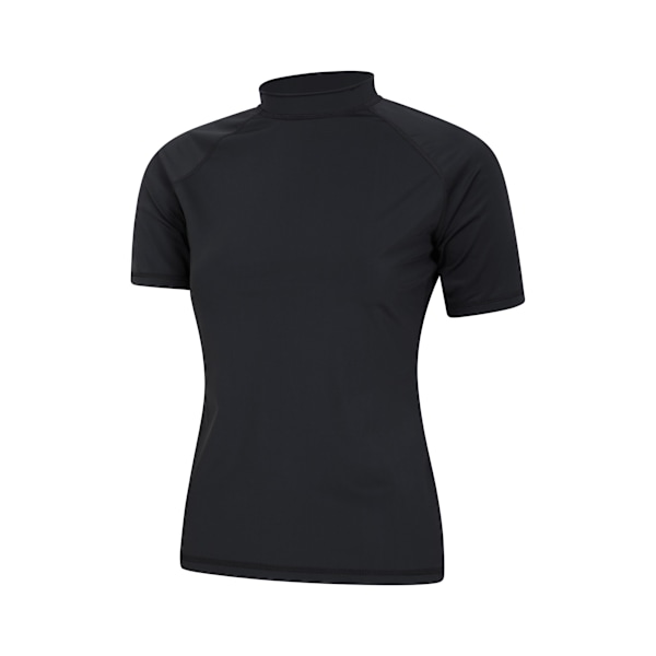 Mountain Warehouse Dam/Kvinnors UV-skydd Rash Guard 6 UK Black 6 UK