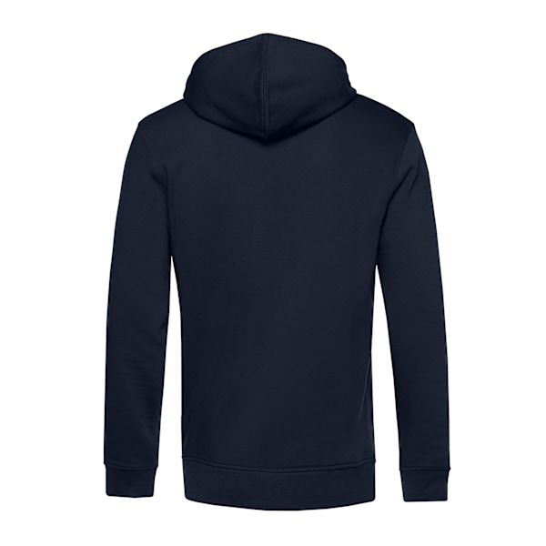 B&C Herr Zippade Hoodie M Marinblå Navy Blue M