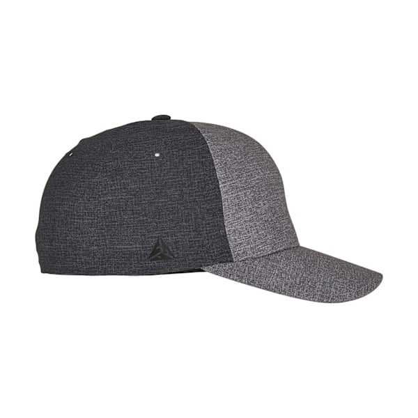 Yupoong Unisex Adult Flexfit Delta Trucker Cap XL Blå/Charcoal Blue/Charcoal Melange XL