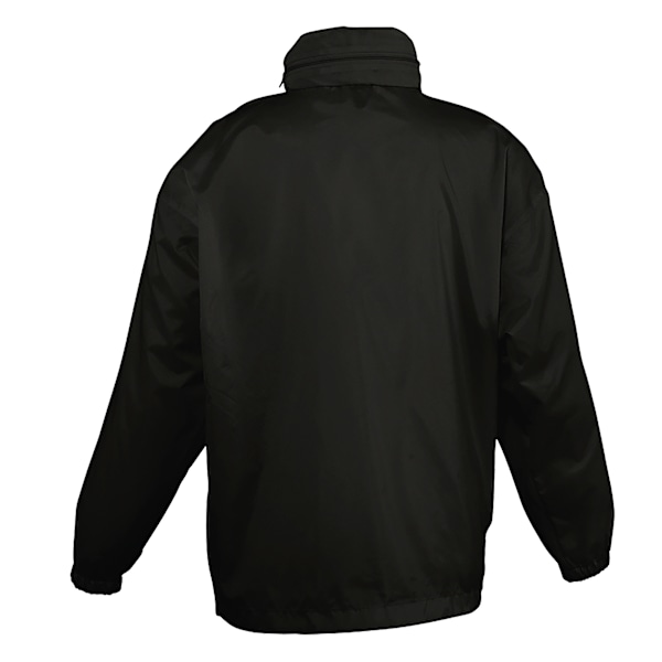 SOLS Barn Unisex Surf Vindjacka (Vattenavvisande Och Vindtät) Black 10 Years