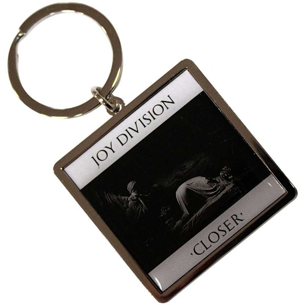 Joy Division Closer Nyckelring One Size Svart/Vit/Silver Black/White/Silver One Size