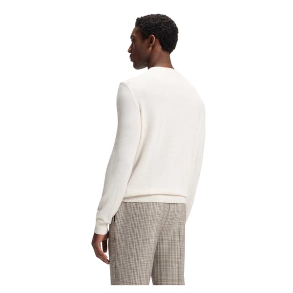 Boss Herrtröja med logotyp L Vit White L