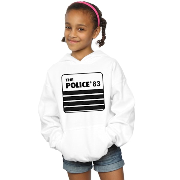 The Police Girls 83 Tour Hoodie 12-13 år Vit White 12-13 Years