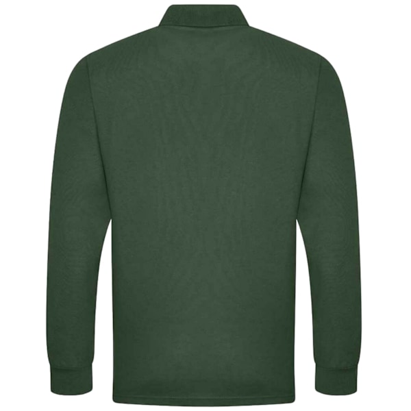 PRORTX Herr långärmad poloskjorta 4XL Flaskgön Bottle Green 4XL