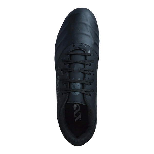 Canterbury Phoenix Genesis Team 2025 Läder Mjukt Underlag Rugbykängor för Herr Black/Silver 3.5 UK