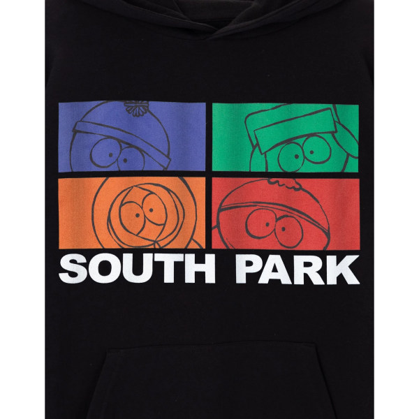 South Park Herr Color Block Hoodie XXL Svart Black XXL