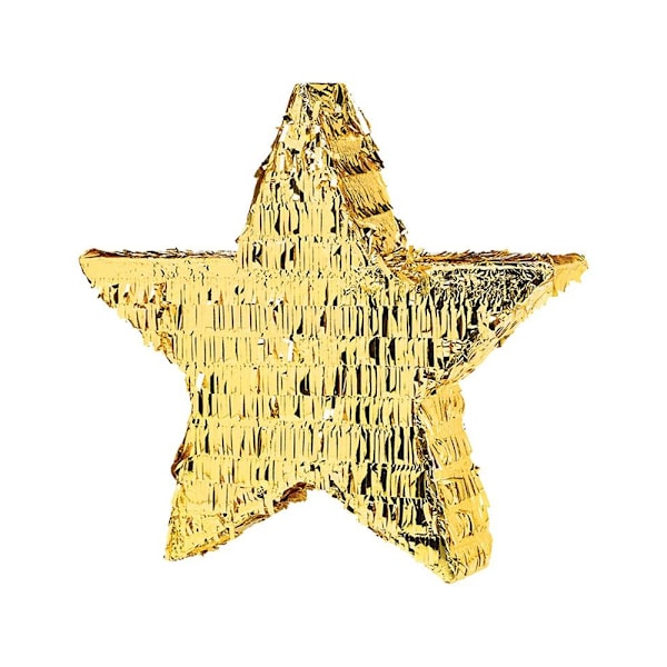 Amscan Foil Star Pinata One Size Guld Gold One Size