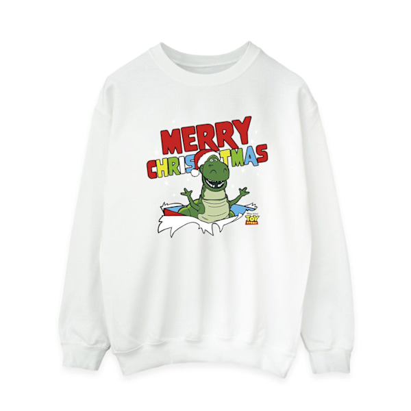 Disney Dam/Damer Toy Story Rex Jul Burst Sweatshirt X White XL