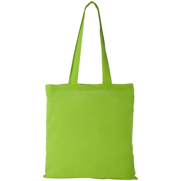 Bullet Peru Cotton Tote 38 x 42 cm Lime Green Lime Green 38 x 42 cm