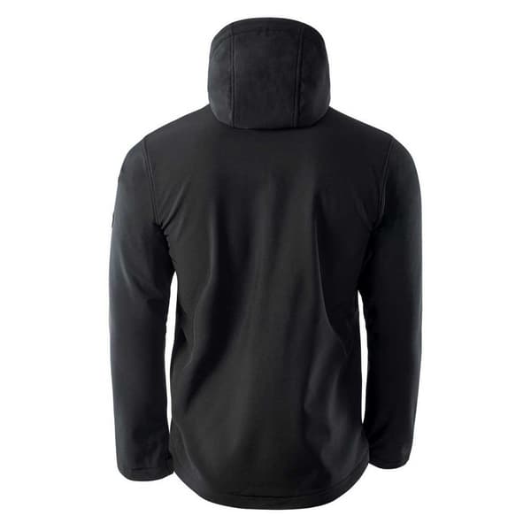 Elbrus Herr Iver Soft Shell Jacka M Svart/Kryddig Orange/Asfalt Black/Spicy Orange/Asphalt M