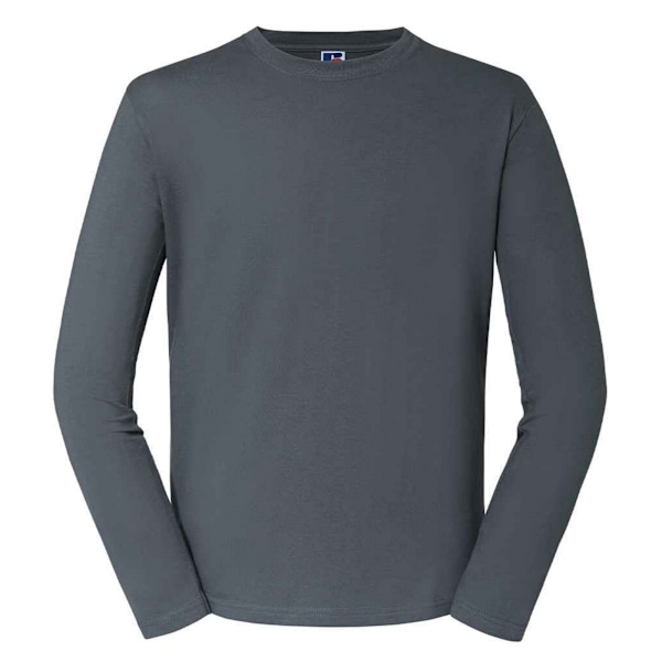 Russell Unisex Classic Långärmad T-shirt 4XL Convoy Grå Convoy Grey 4XL