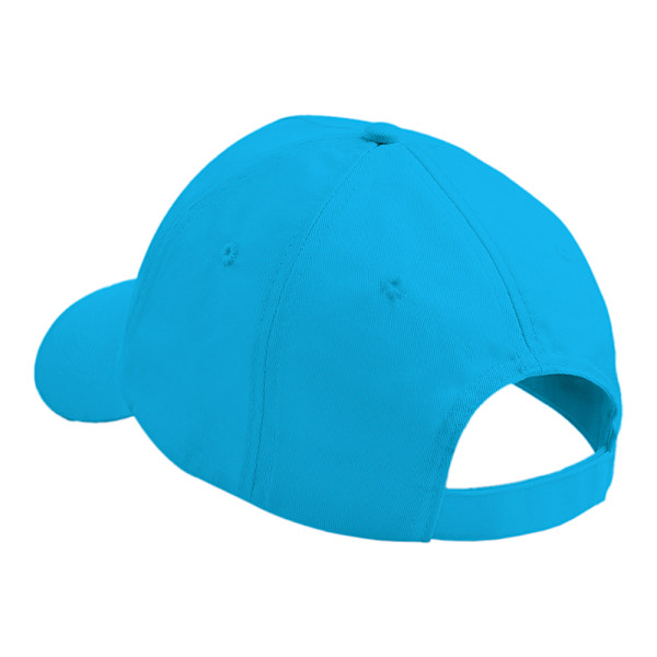 Beechfield Unisex Original 5-Panel Baseballkeps i enfärgad design, One Size Surf Blue One Size