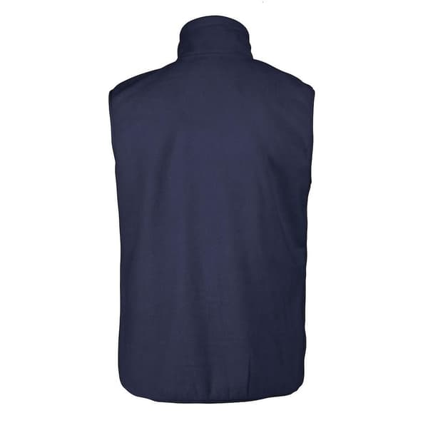 Printer RED Herr Sideflip Ärmlös Fleecetopp 3XL Marinblå Navy 3XL