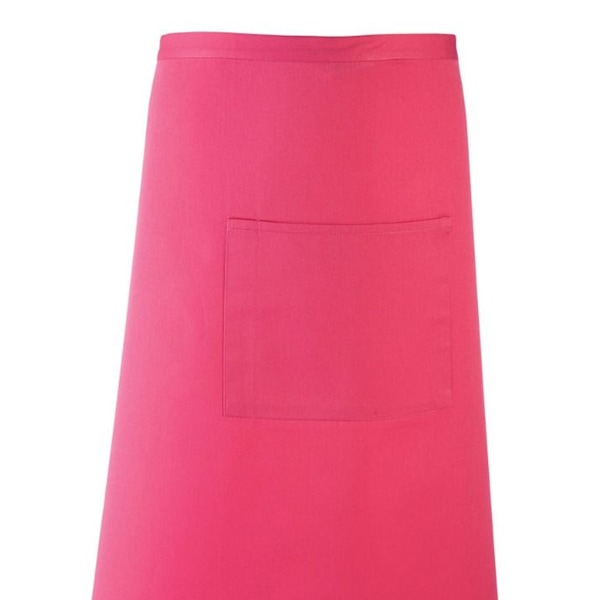Premier Unisex Färger Bar Förkläde / Arbetskläder (Lång Kontinental Stil) Hot Pink One Size