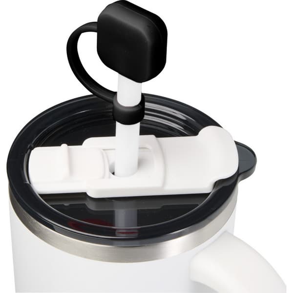 Floso Sip Silikonsugrörsskydd En Storlek Enfärgad Svart Solid Black One Size