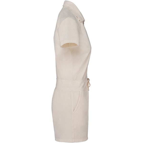 Native Spirit Dam/Dam Terry Handduk Kort Playsuit 10 UK Elfenben Ivory 10 UK