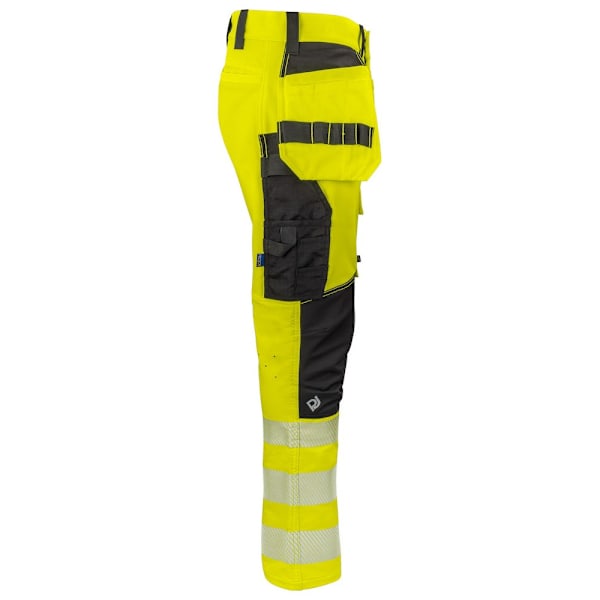 Projob Hi-Vis Byxor för Herr 36R Gul/Svart Yellow/Black 36R