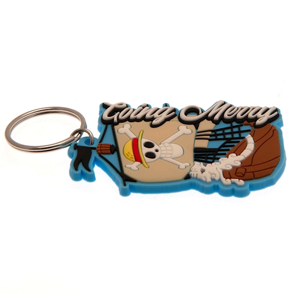 One Piece Going Merry PVC Nyckelring En Storlek Flerfärgad Multicoloured One Size