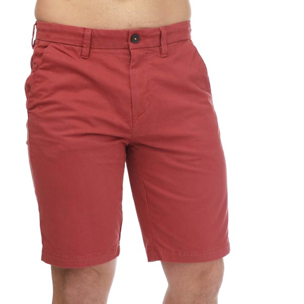 Timberland Twillshorts för män 38R Röd Red 38R
