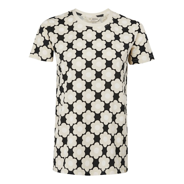 Regatta Dam/Kvinnor Orla Kiely Sixties Daisy T-Shirt 12 UK Bl Black 12 UK