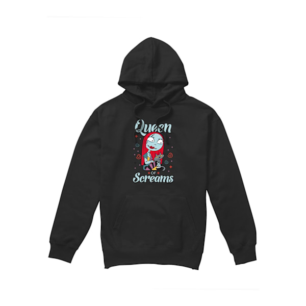 The Nightmare Before Christmas Herr Hoodie med Queen Sally XXL Svart Black XXL