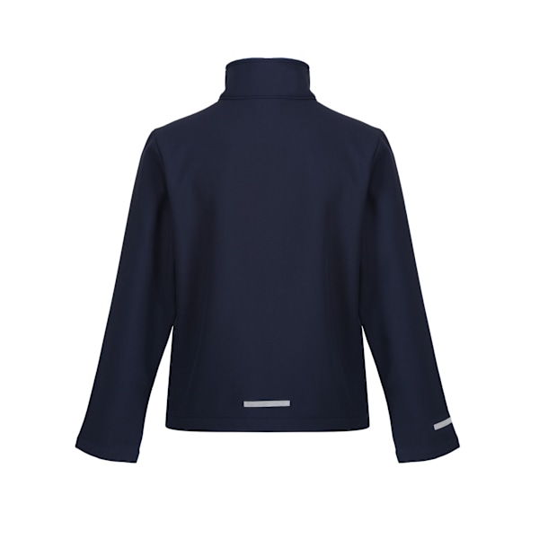 Regjun Barn/Barn 2 Lagers Mjuk Skaljacka 32In Marinblå/Ny R Navy/New Royal 32In