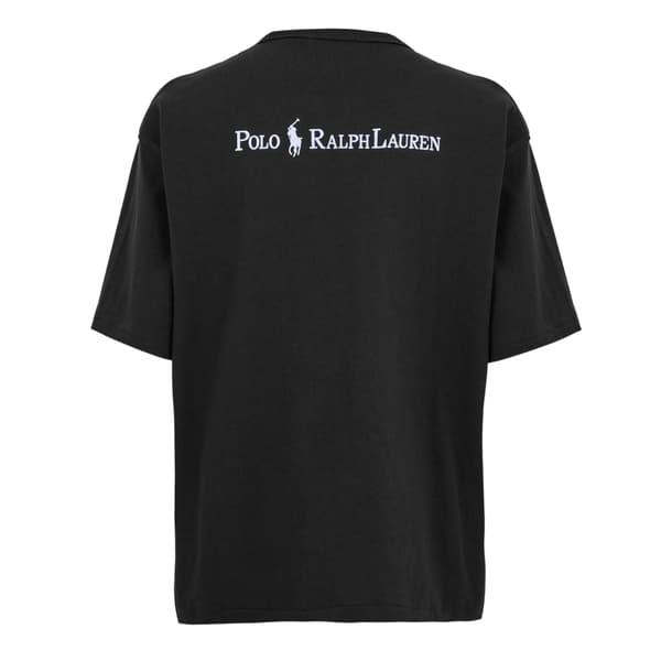 Ralph Lauren Herr T-shirt i polybomull med logotyp L Mörkgrå Deep Grey L
