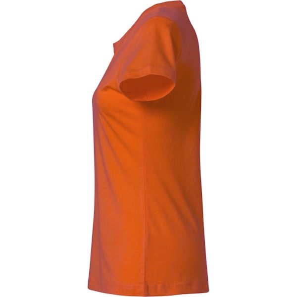 Clique Dam/Dam T-shirt Enfärgad S Blodorange Blood Orange S