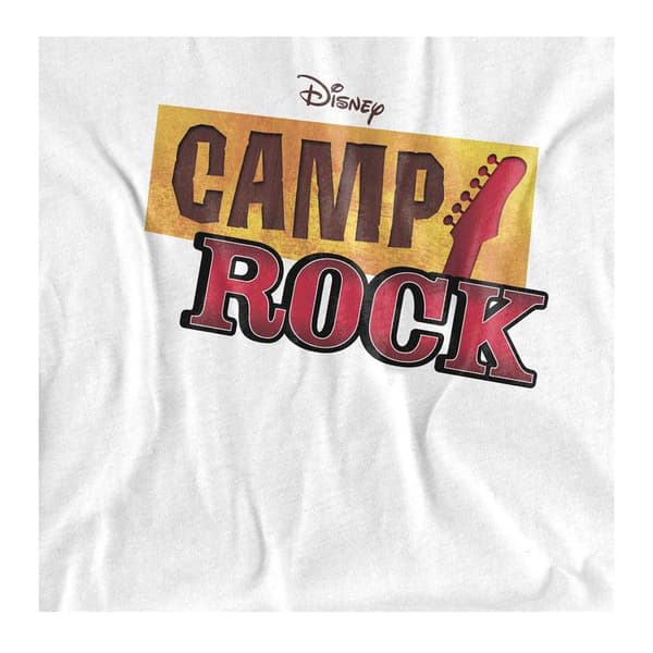 Camp Rock Dam/Dam Klassisk Logotyp T-Shirt M Vit White M