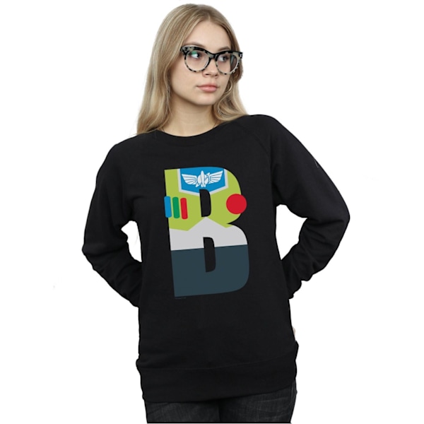 Disney Dam/Dam Alphabet B Är För Buzz Lightyear Sweatshirt Heather Grey S