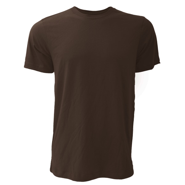 Canvas unisex jersey T-shirt med rund hals / kortärmad herr T-Sh Black L