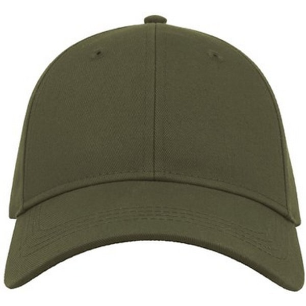 Atlantis Unisex Vuxen Böjd Twill Baseballkeps One Size Olive Olive One Size