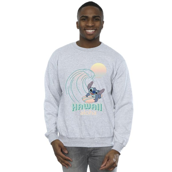 Disney Herr Lilo And Stitch Hawaii Sweatshirt XXL Sports Grey Sports Grey XXL