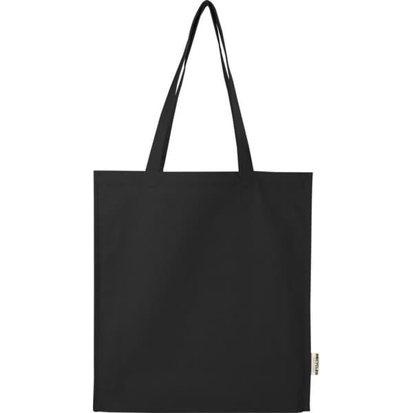 Återvunnen Kilförsedd 14L Tygväska One Size Solid Svart Solid Black One Size