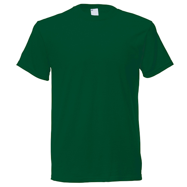 Herr T-shirt med kort ärm, mörkgrön, XX-Large Dark Green XX Large