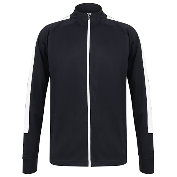 Finden & Hales Stickad Träningsoverdel för Män 4XL Marinblå/Vit Navy/White 4XL