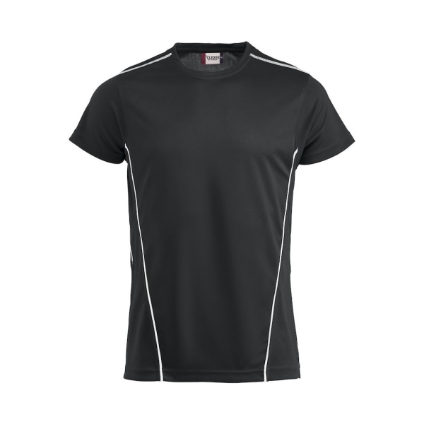 Clique Unisex Adult Ice Sport T-Shirt XXL Svart/Vit Black/White XXL