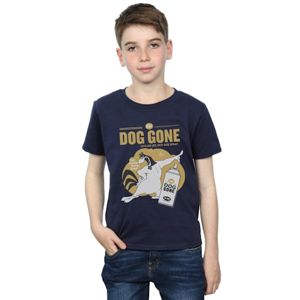 Looney Tunes Boys Foghorn Leghorn Dog Gone T-Shirt 7-8 år Marinblå Navy Blue 7-8 Years