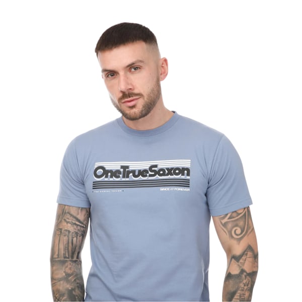 One True Saxon Herr Forever T-Shirt M Blå Blue M