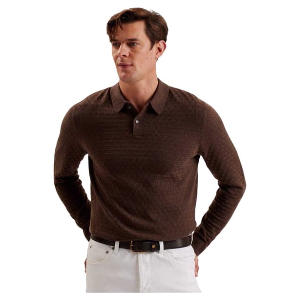 Ted Baker Herr Caviar Läderbälte 79cm Brun Brown 79cm