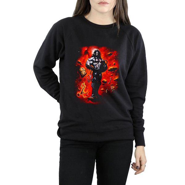 DC Comics Dam/Kvinnor Lobo Cosmos Sweatshirt XL Svart Black XL