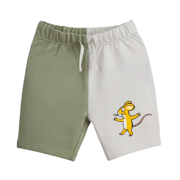 The Gruffalo Boys Colour Block T-Shirt & Shorts Set 18-24 Månader Multicoloured 18-24 Months