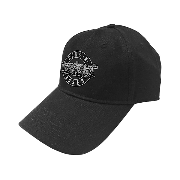 Guns N Roses Unisex Vuxen Cirkellogotyp Baseballkeps One Size Bla Black/White One Size